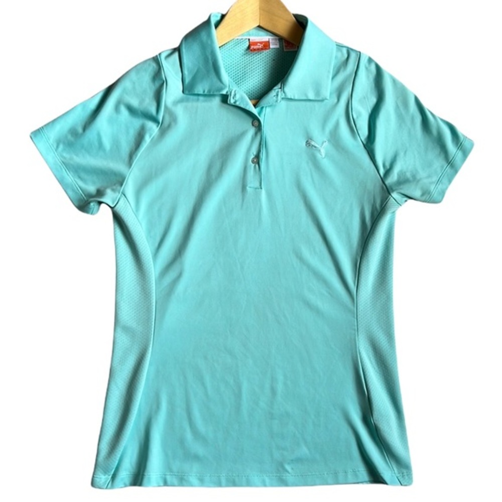 Puma  Duo CoolMax Blue Golf Polo Women's Size Small